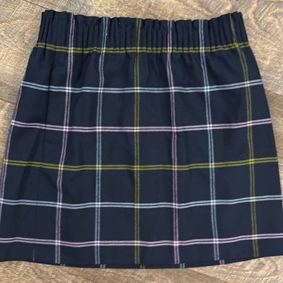 J Crew Women’s Navy Sideways Skirt - Picture 5 of 11